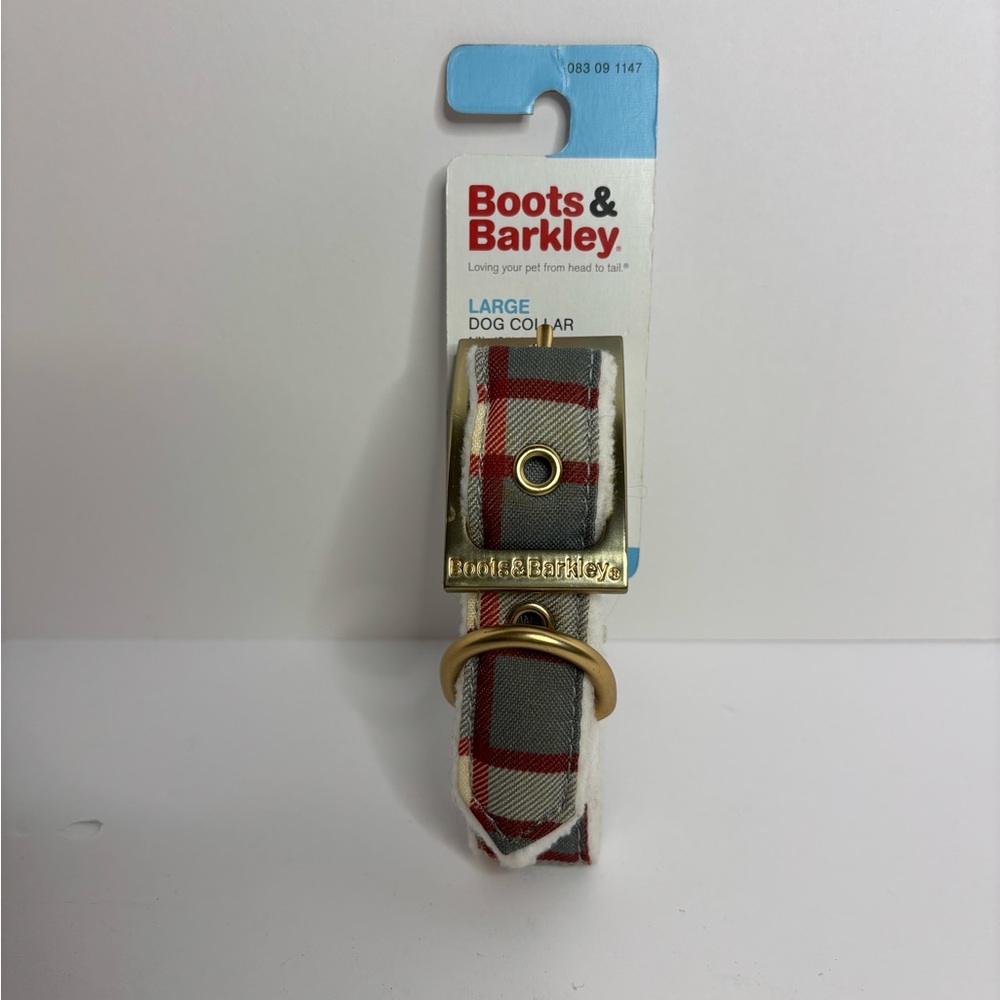 Boots & Barkley Tartan Pet Collar Large